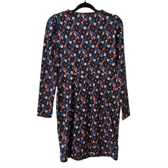 Boden Penelope Jersey Dress Size 4 Regular Winter Moss Bloomsbury Pop - Picture 3 of 9